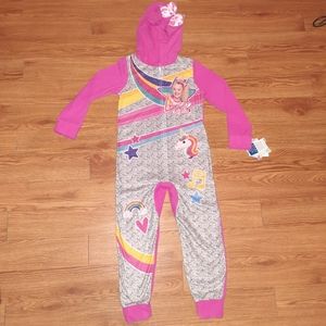 Nickelodeon JoJo Siwa girl's size 6/6x sleeper